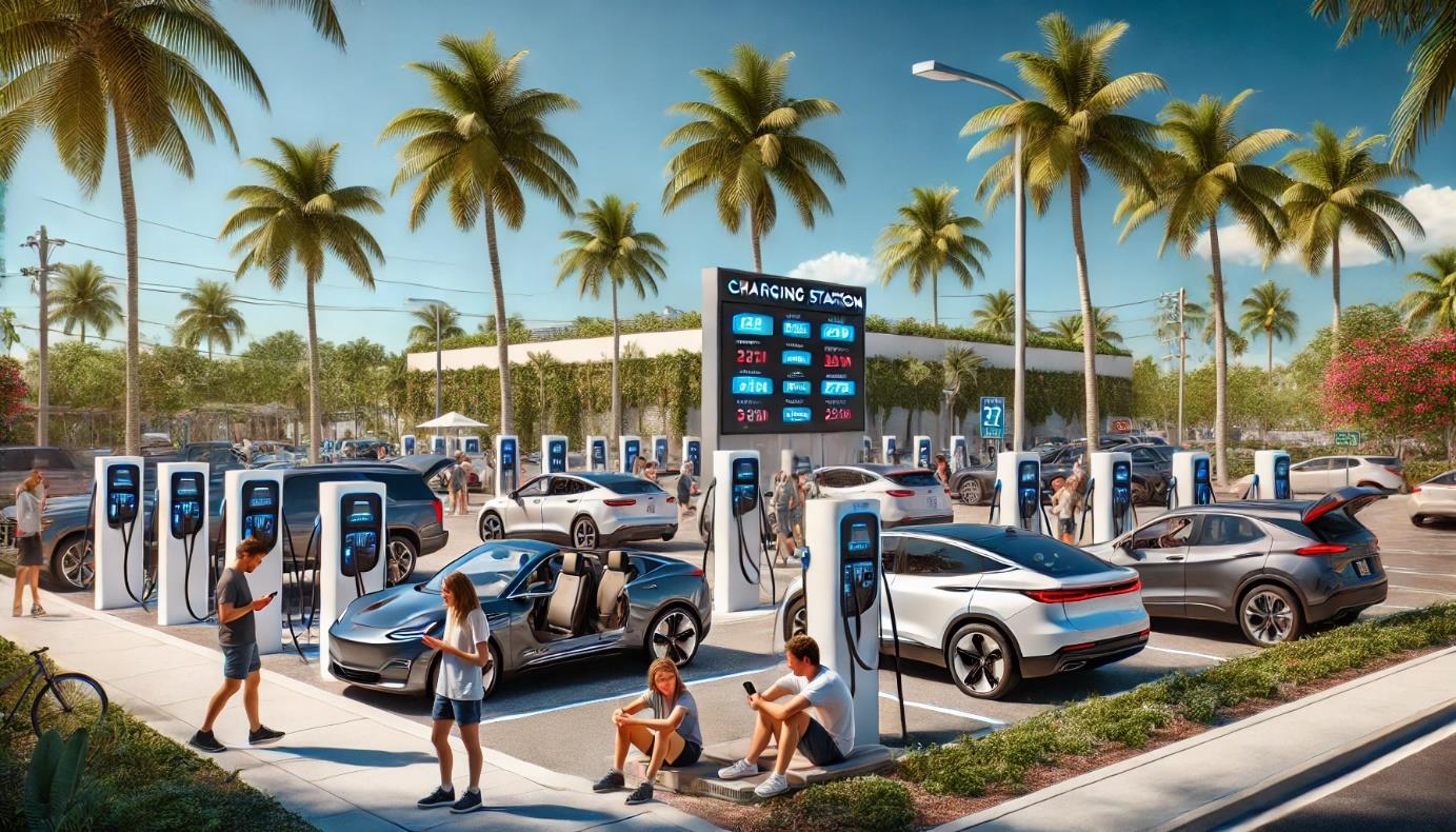 Why Public Charging Stations Are Challenging To Use in Broward County, FL